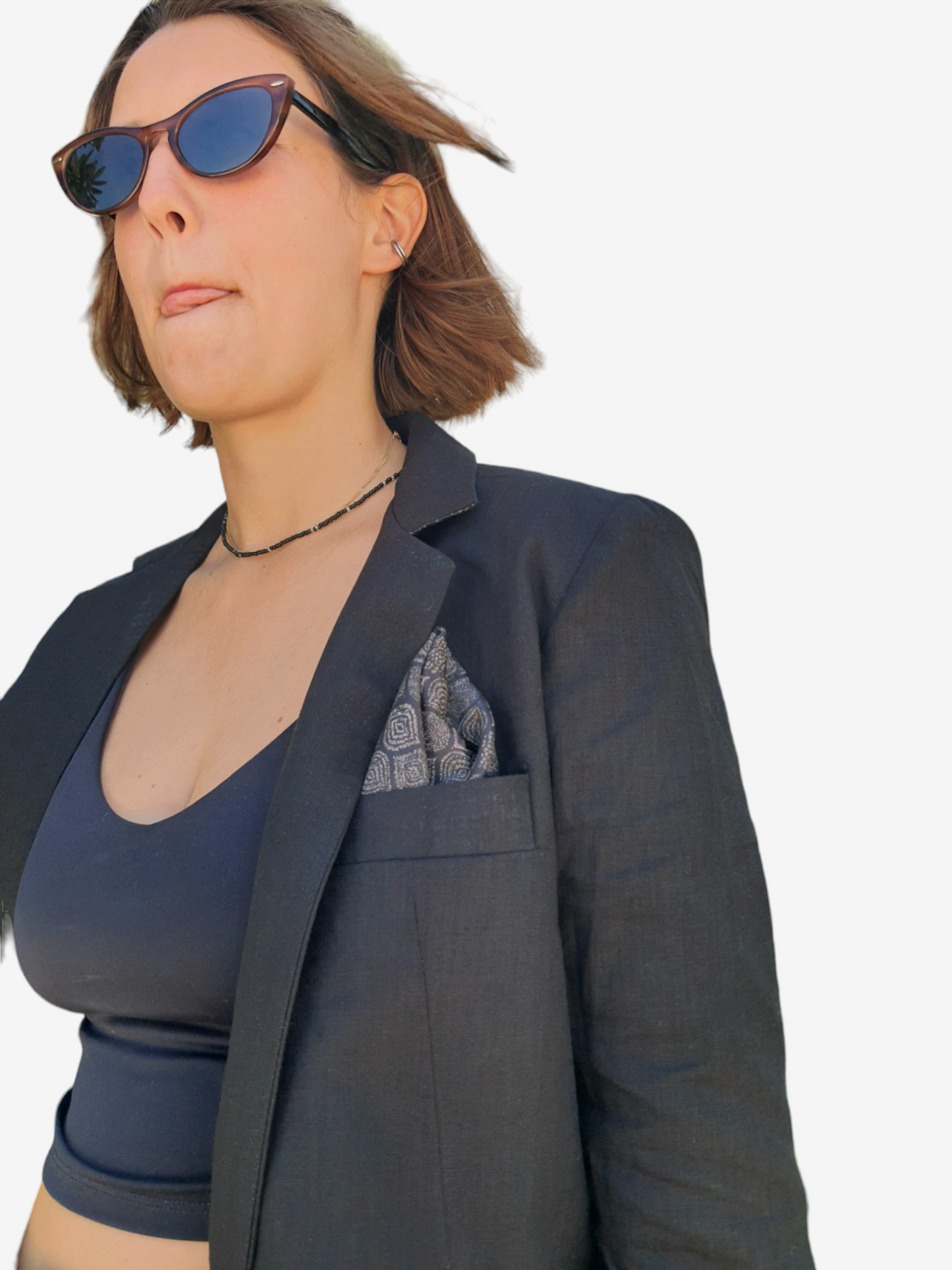 BLVCK LINEN-COTTON SUIT